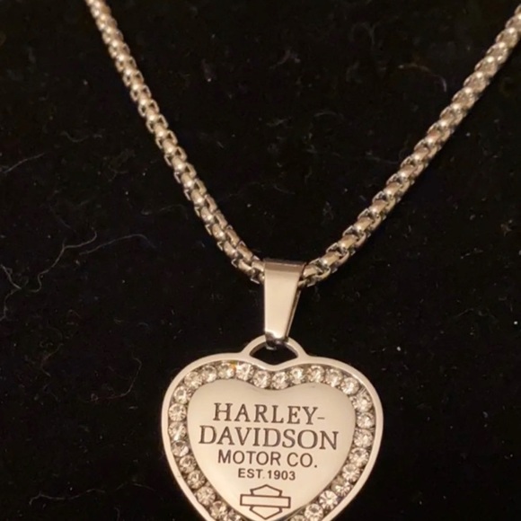 Limited!🔥HD Rhinestone Heart Necklace - Picture 3 of 6